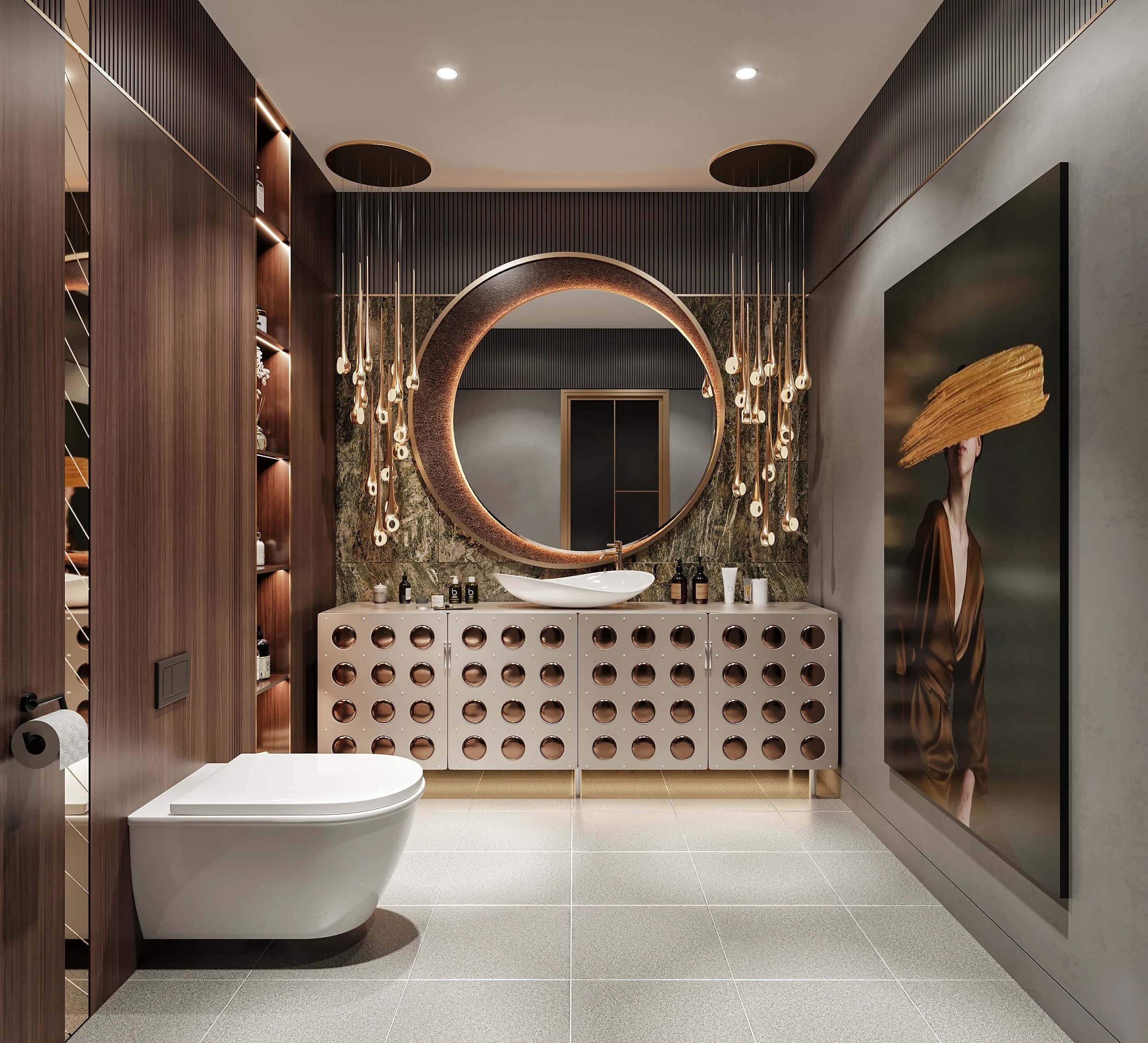 luxury bathroom